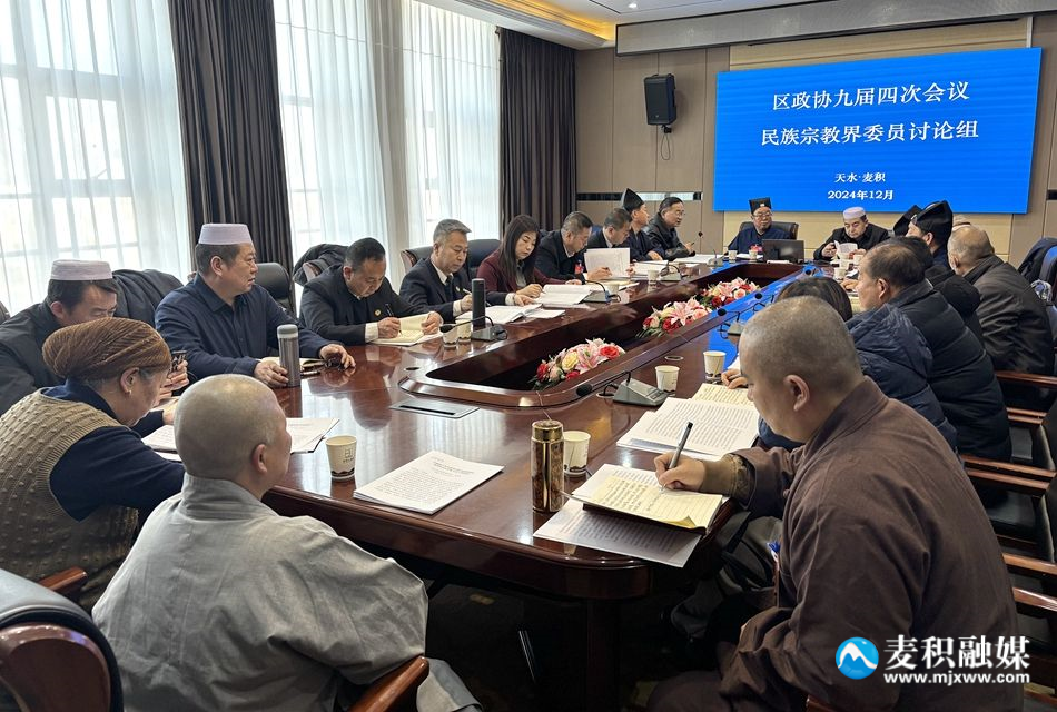 马秀丽参加区政协九届四次会议民._副本