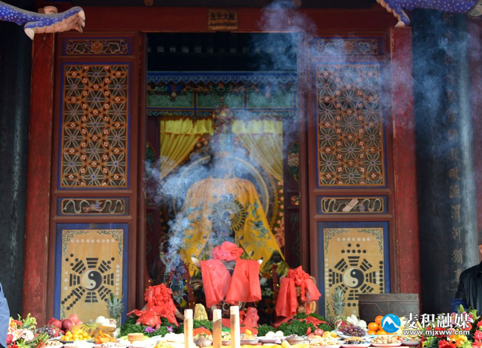 2024甲辰年民间祭祀伏羲大典在麦积区卦台山隆重举行